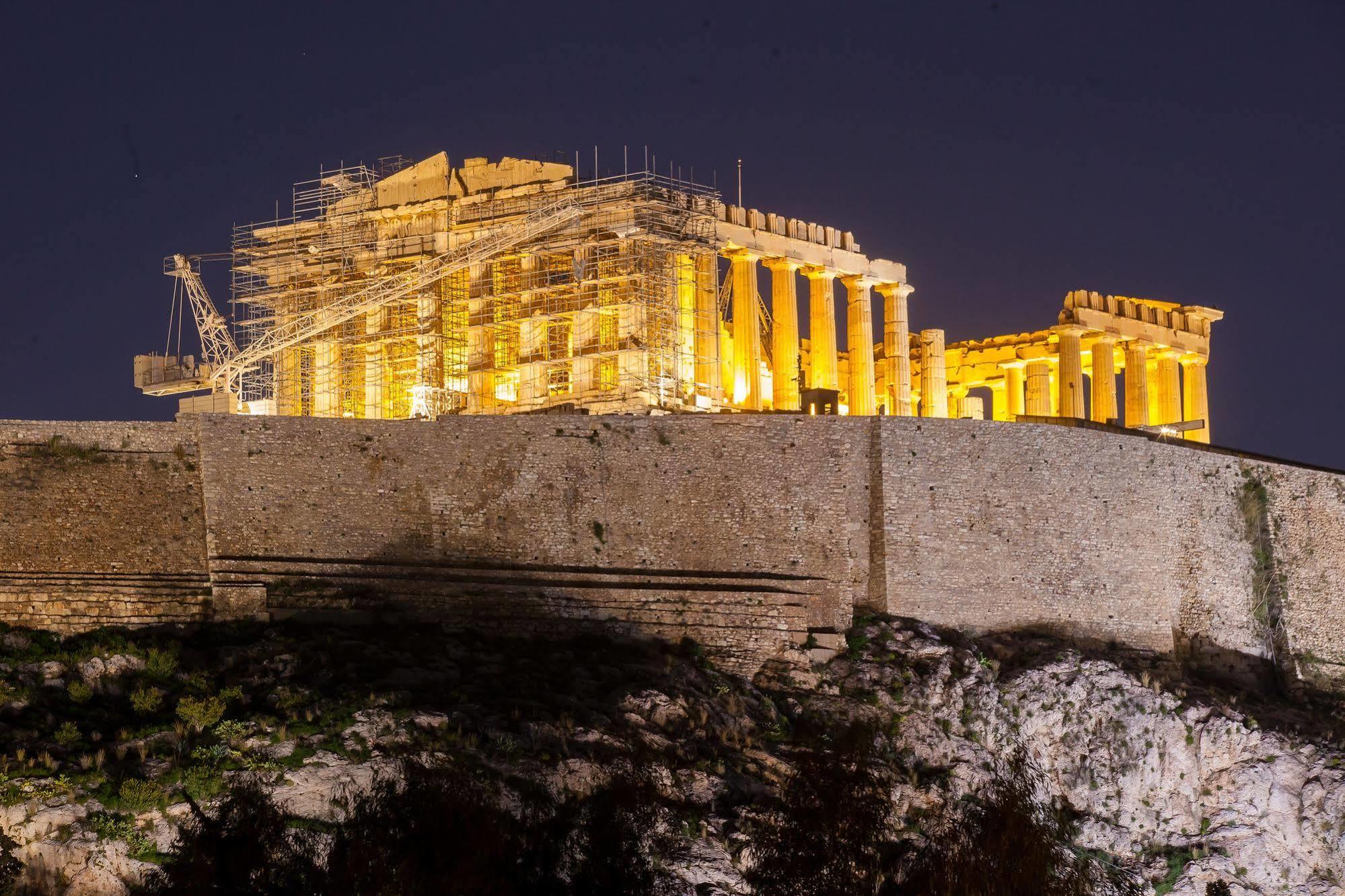 Acropolis View Hotel Atina Dış mekan fotoğraf